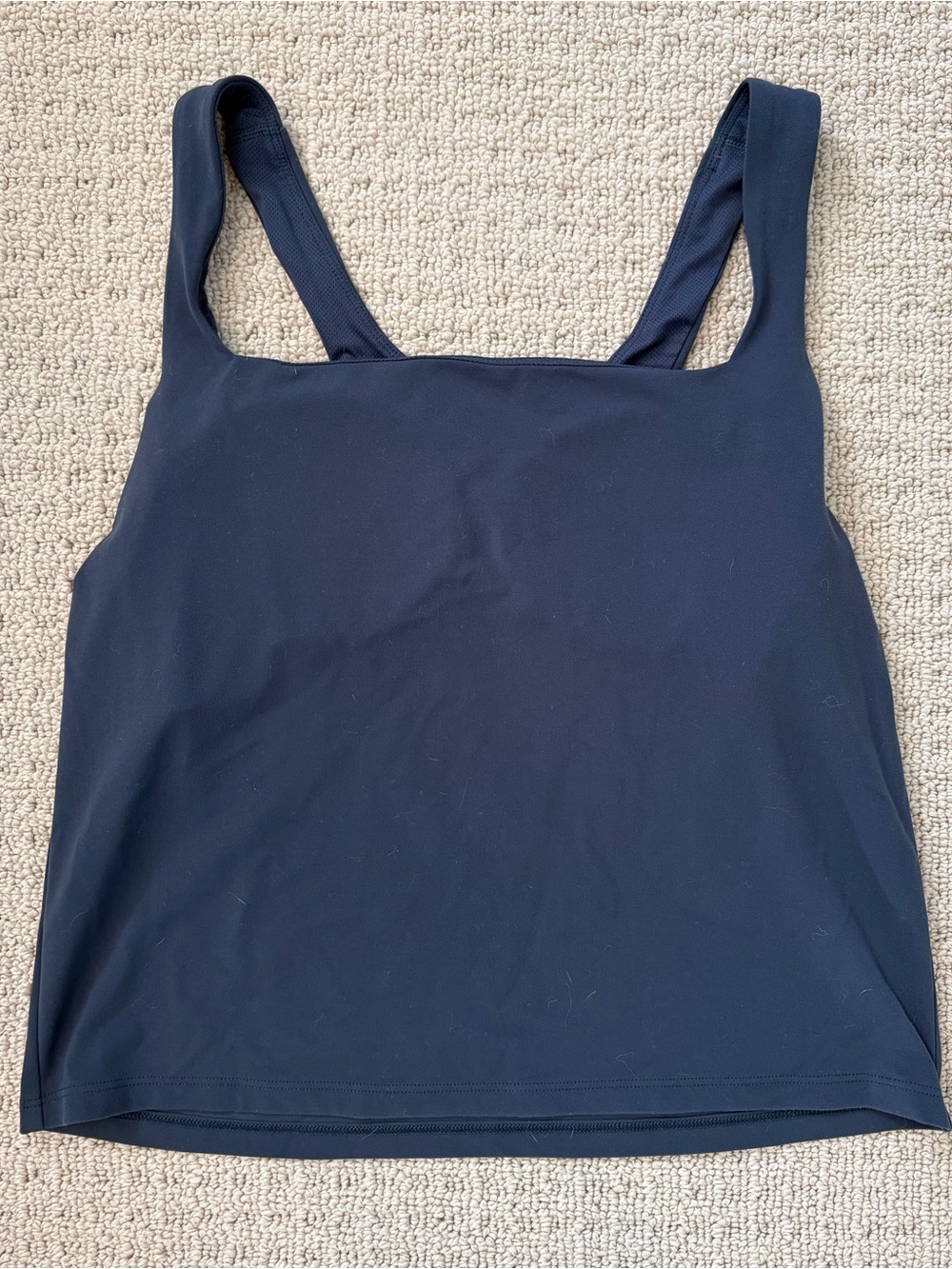 All In Motion Square Neck Active Top - Navy